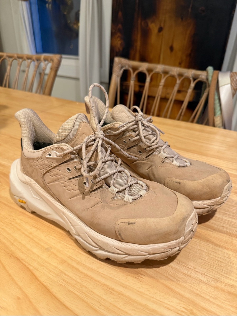 Hoka women’s hiking Beige/Tan Shoes